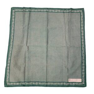Vintage Anne Klein Scarf‎ Square Polyester Scarf 26 In Square